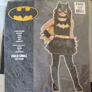 DC Comics Black and Gold Batgirl Kids Costume